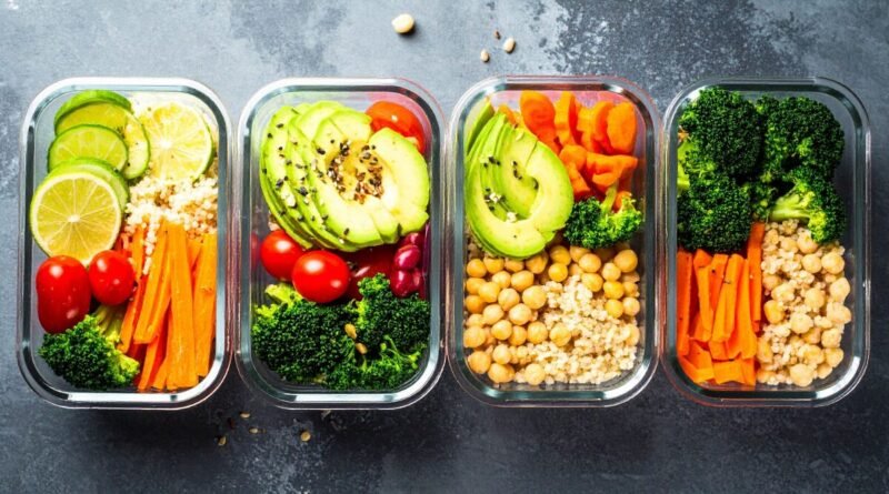 meal prep in progress